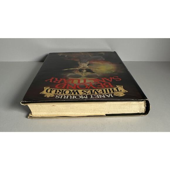 Thieves World Beyond Sanctuary By Janet Morris HC 1985 Book Club Edition, Baen - Picture 6 of 10
